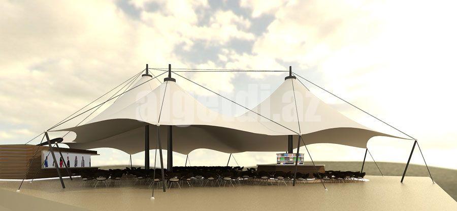 Qübbə membran sistemlərinin hazırlanması