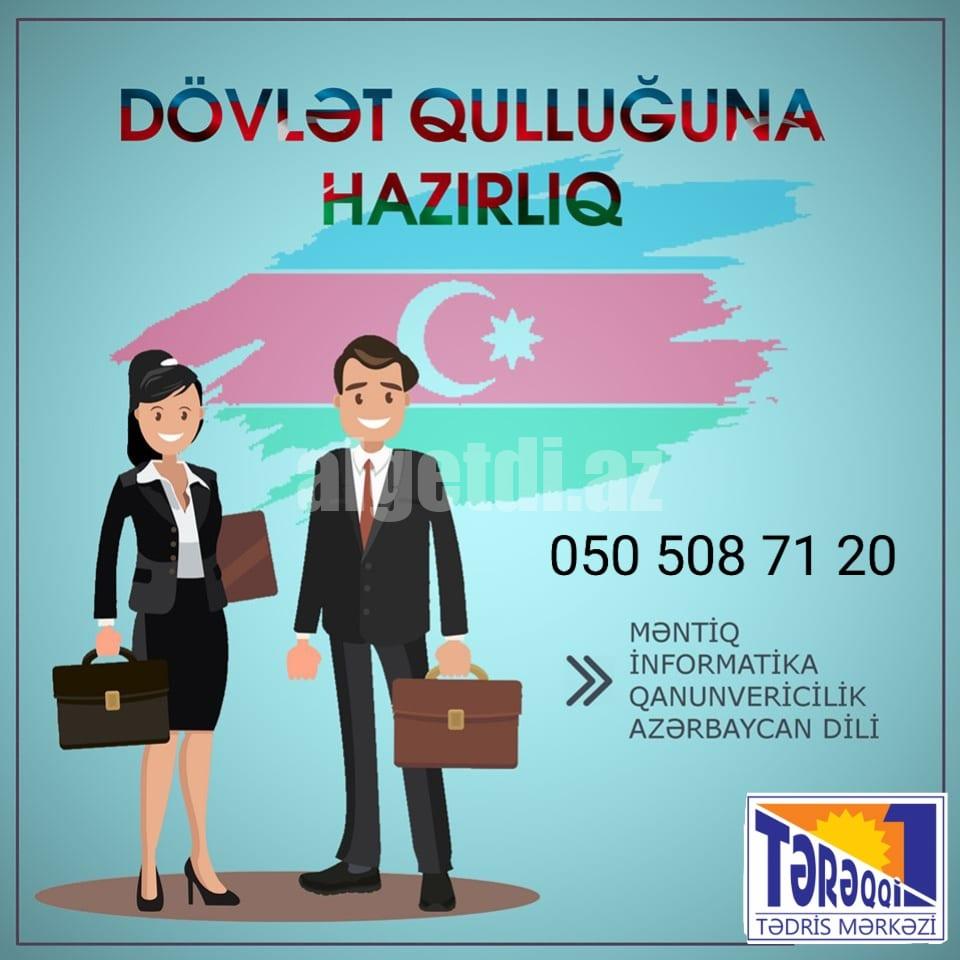 Dövlət qulluğuna hazırlıq