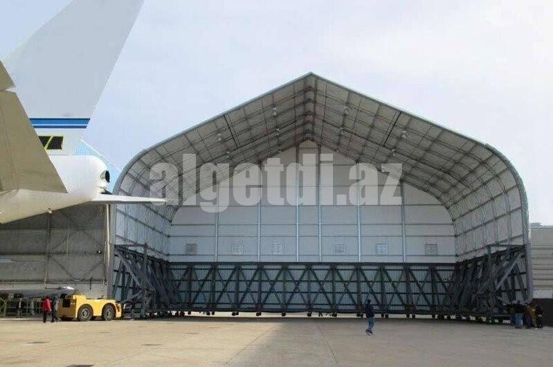 Anbar və anqar örtüklərinin qurulması