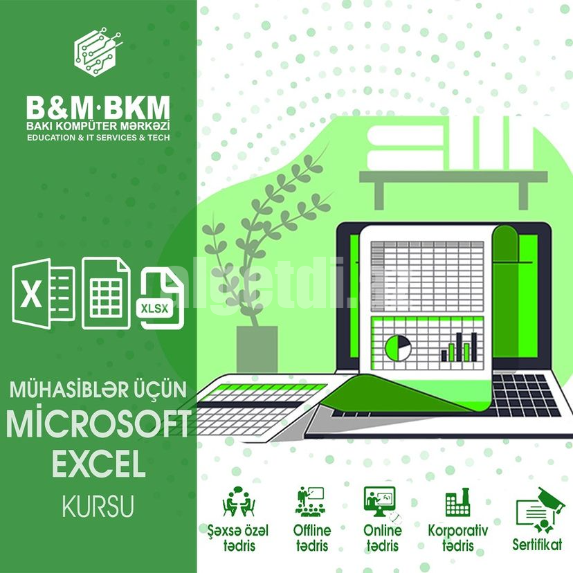 Mühasiblər üçün Microsoft Excel kursu