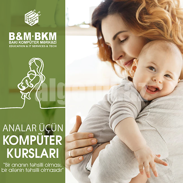Kompüter kurslari -Analar üçün