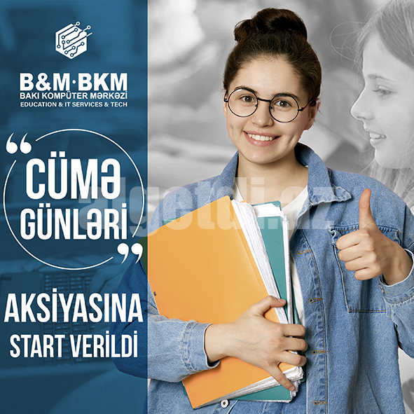 Komputer kurslari -Cümə günləri aksiyasi