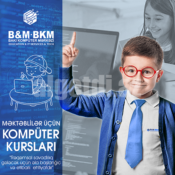 Kompüter kurslari – Məktəblilər üçün