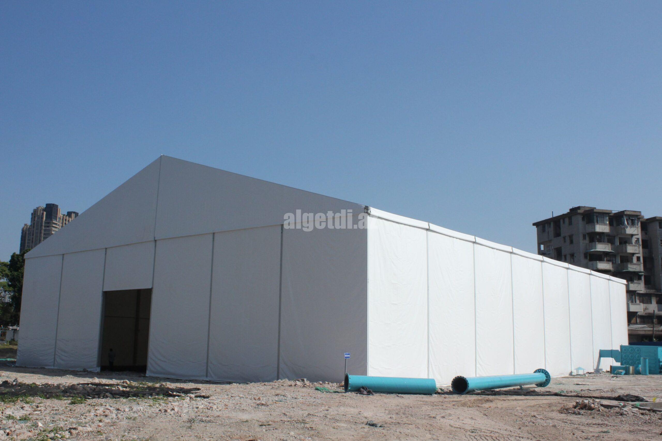 Çadırların hazırlaması