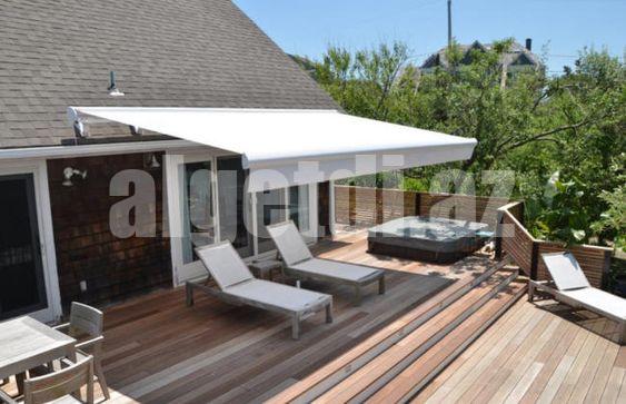 Önə doğru açılan klassik tent