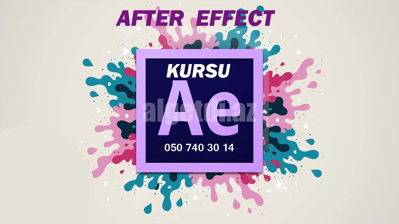 After Effect video montaj kursu
