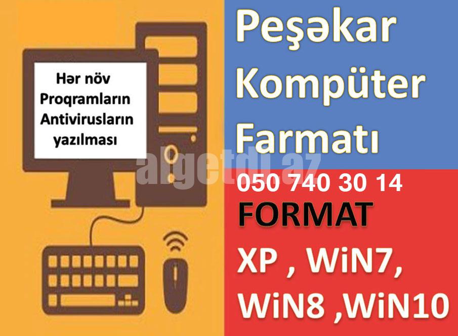Komputerlerin Formatlanması