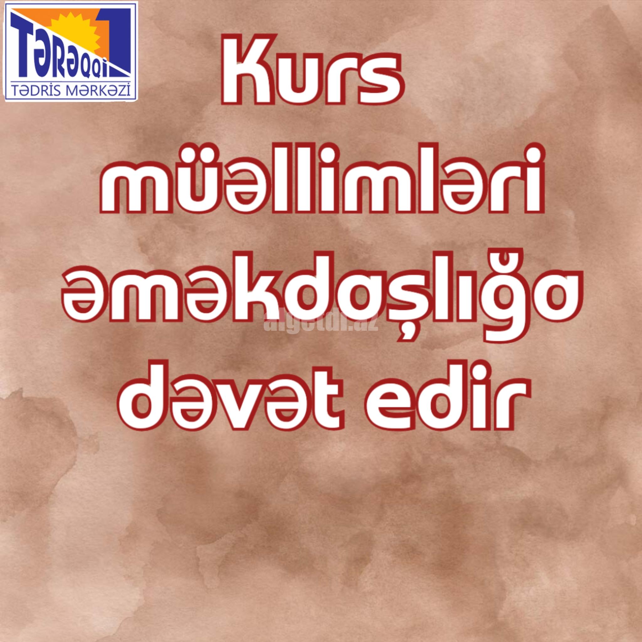 Müəllimlər tələb olunur