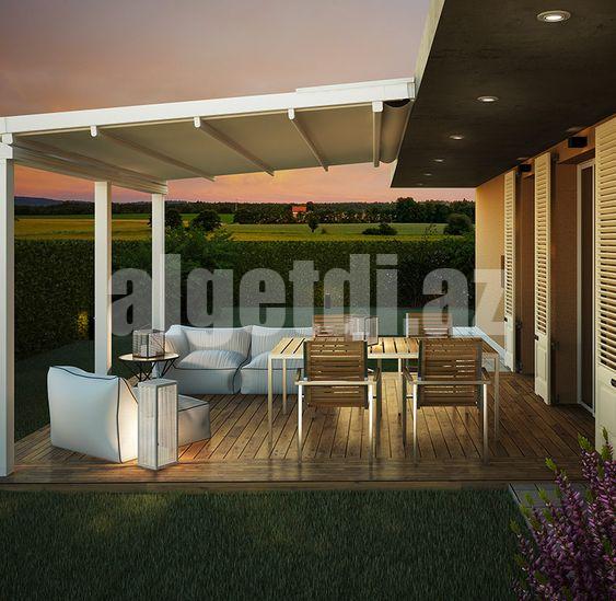 4 fəsil üçün perqola