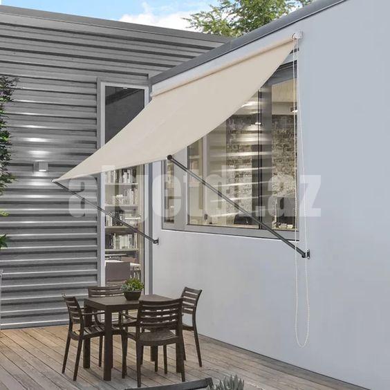 Pəncərə qapı üstü tent