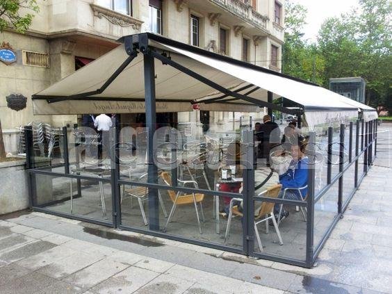 Kafe üçün dekorativ tent
