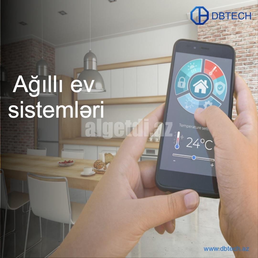 Ağıllı ev sisteminin quraşdırılması 055 213 46 73