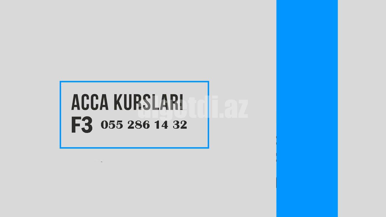 ACCA F3 kursu