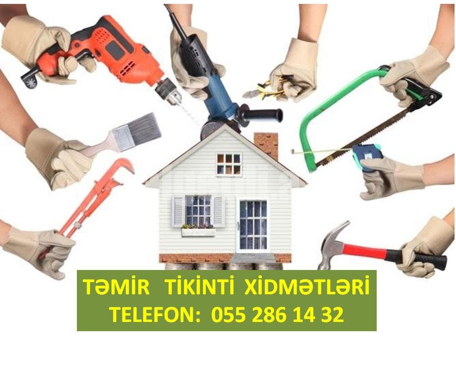 Hər növ təmir tikinti xidmətləri