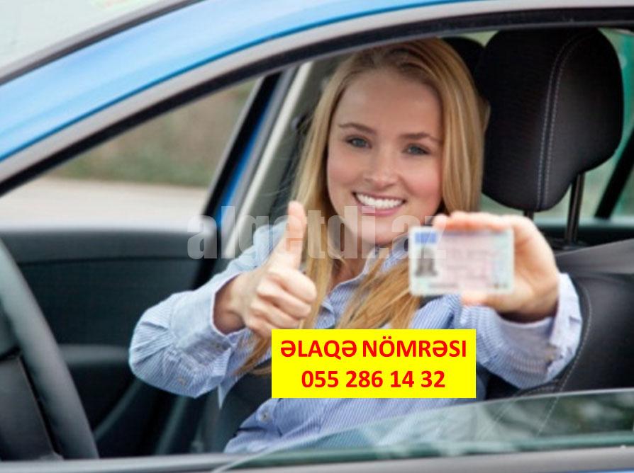 Avto Təlim maşını Sedan ve Jeep Bəylər və xanımlar üçün