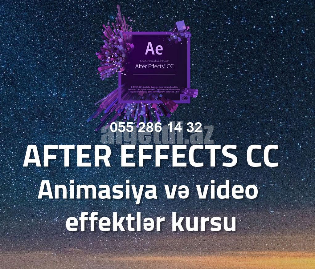 After effects proqrami kursu