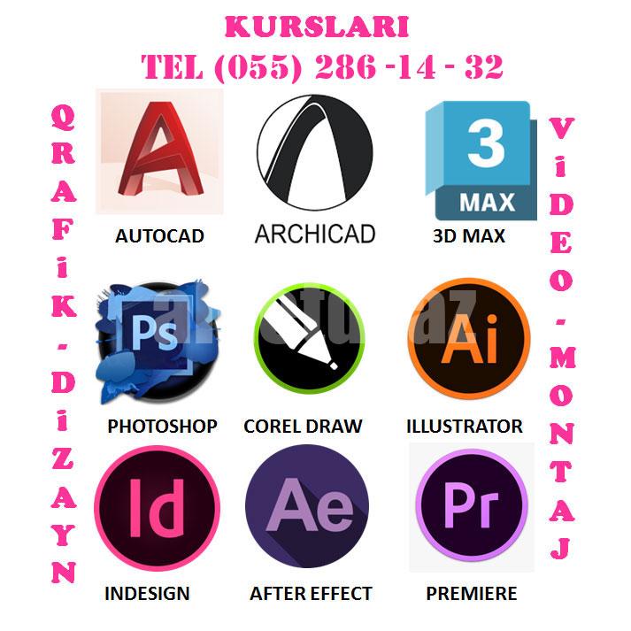 Qrafik – dizayn və montaj proqramları kursları