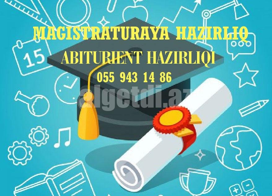 Abiturient və Magistraturaya hazırlıq