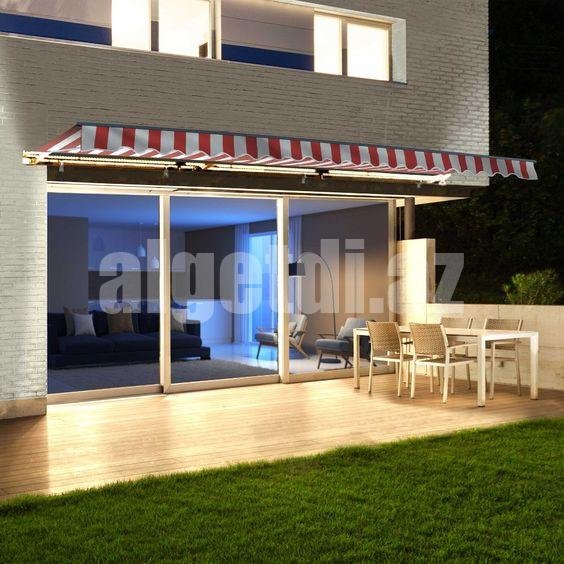 Yayda kölgəlik üçün tent