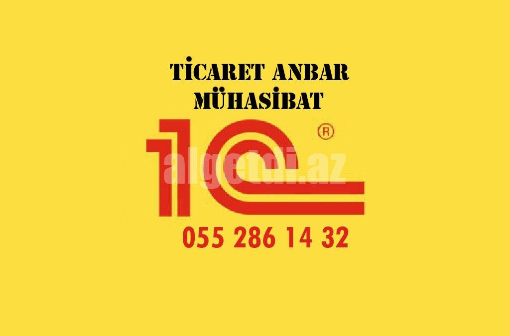 1C Mühasibat və anbar proqramının yazılması