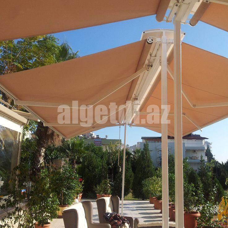 İki tərəfə açılan zontik