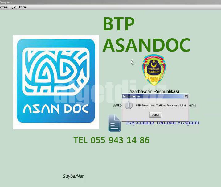 BTP və Asandoc programının quraşdırılması