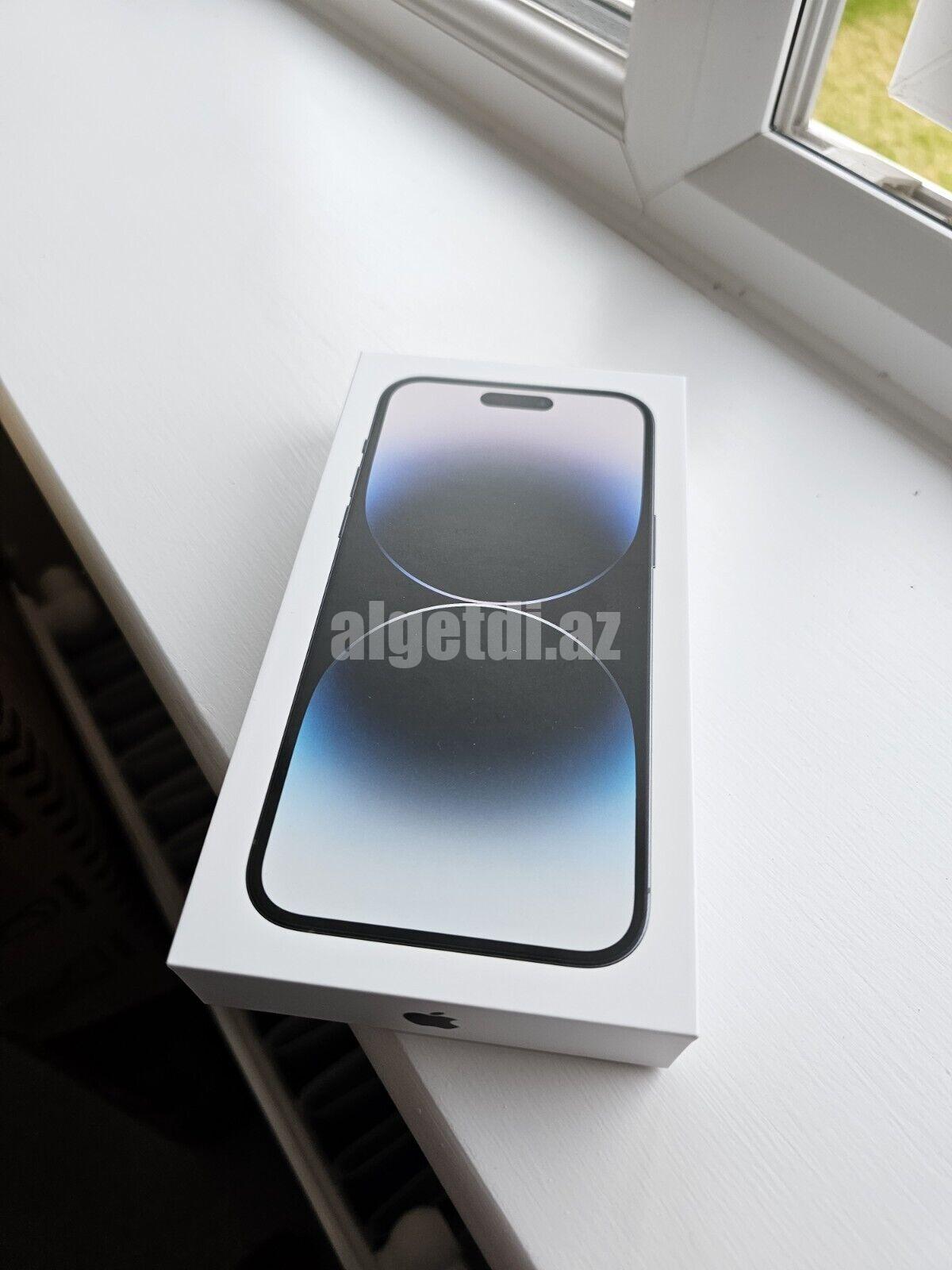 iPhone 14 Pro Max Space Black 256GB Zəmanət YENİ, Möhür