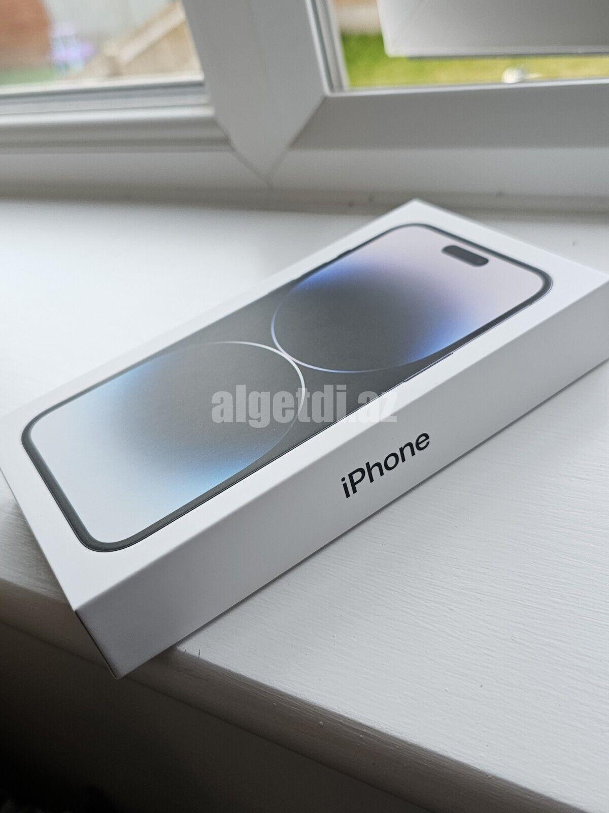 iPhone 14 Pro Max Space Black 256GB Zəmanət YENİ, Möhür