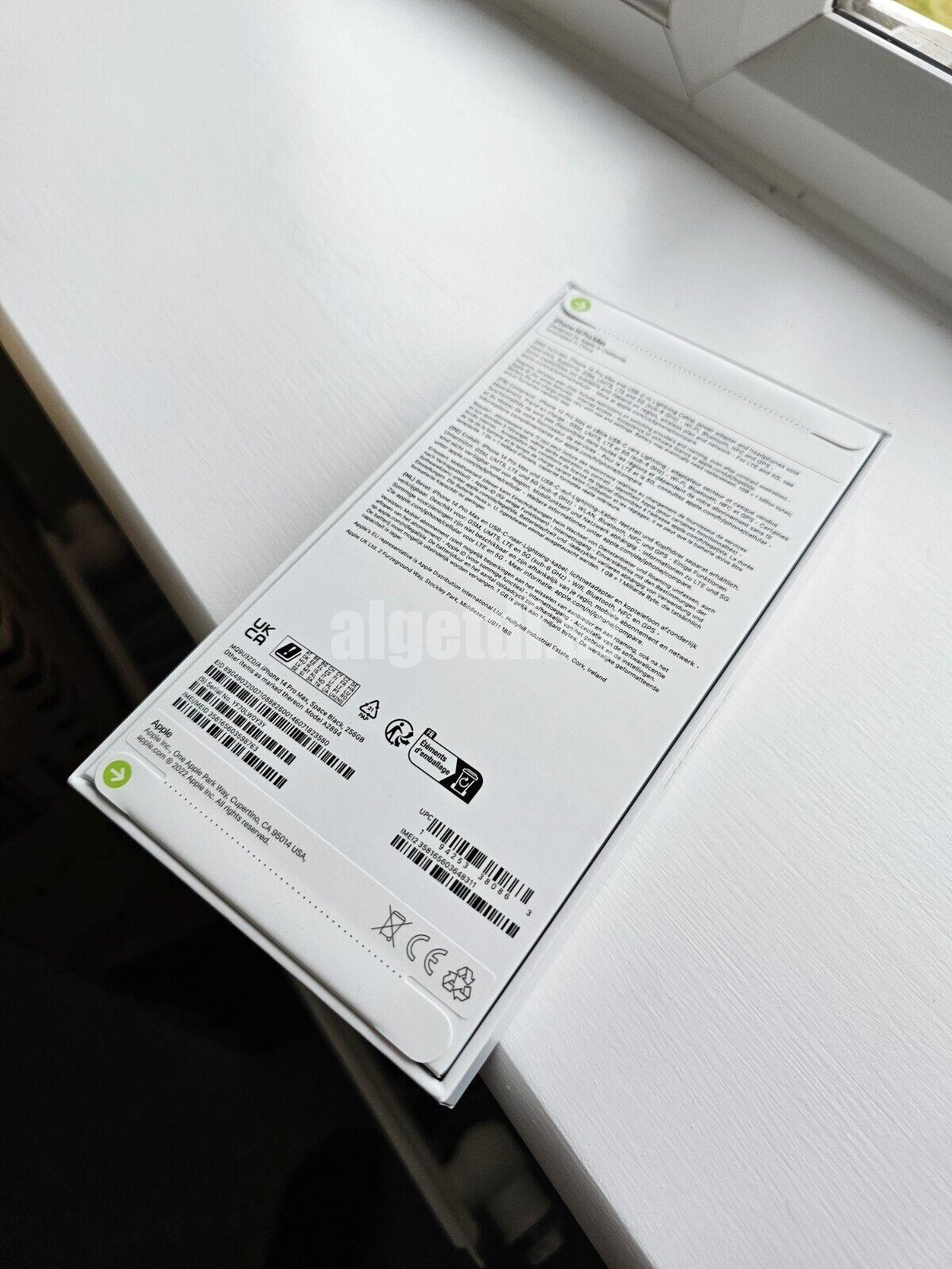 iPhone 14 Pro Max Space Black 256GB Zəmanət YENİ, Möhür