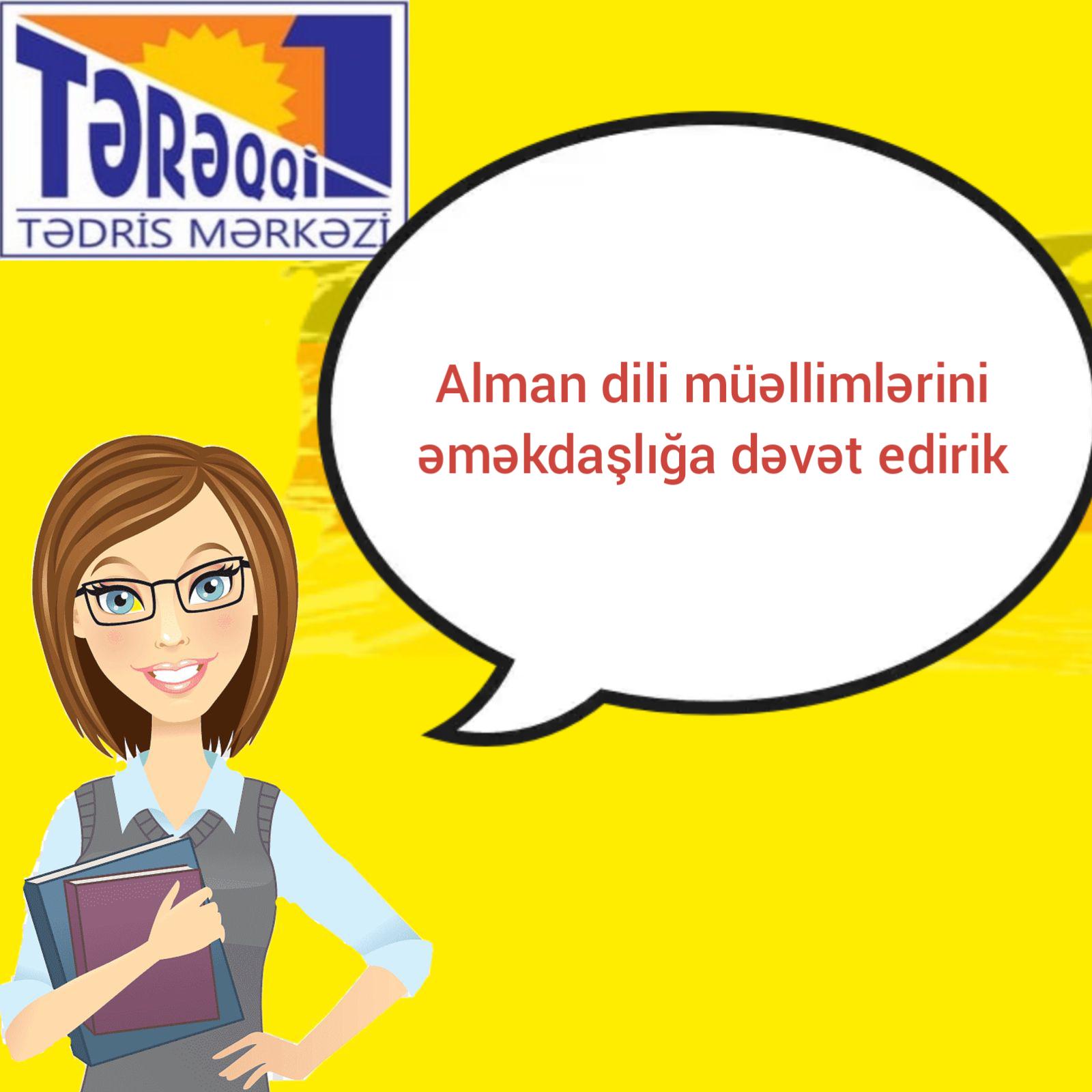 Alman dili müəllimlərini əməkdaşlığa dəvət edirik
