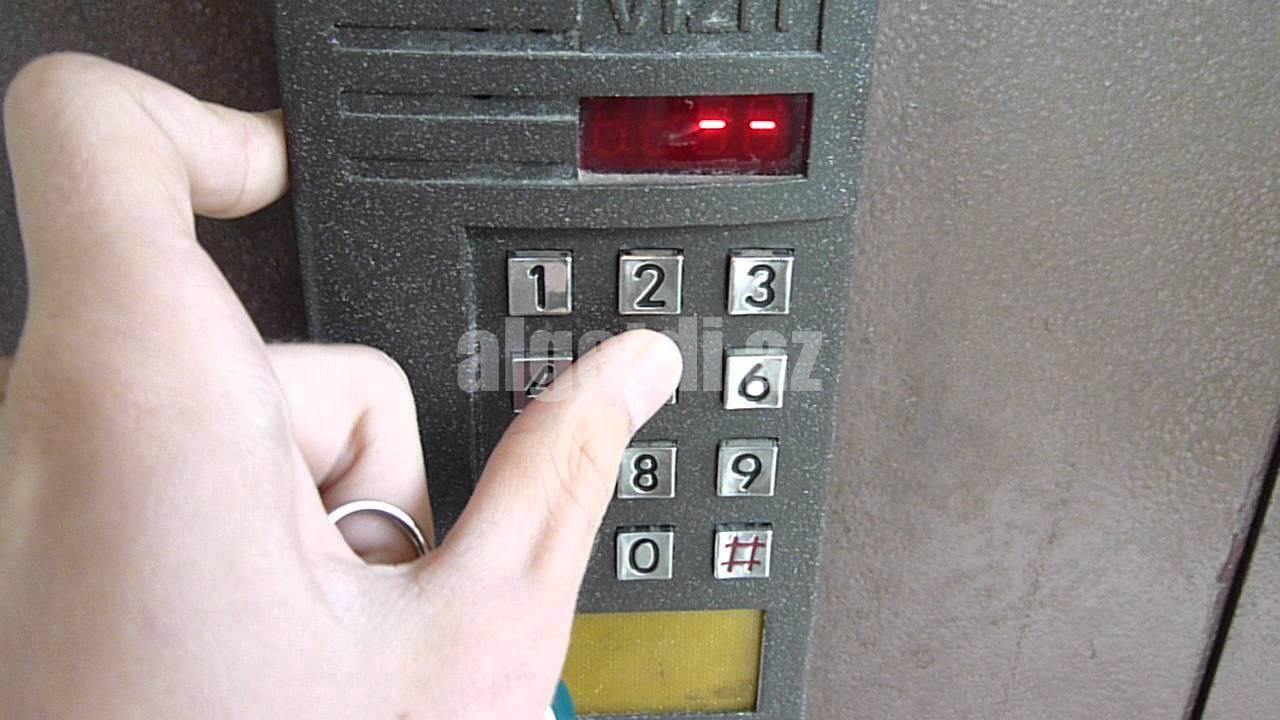 Access control bina damafon sistemi