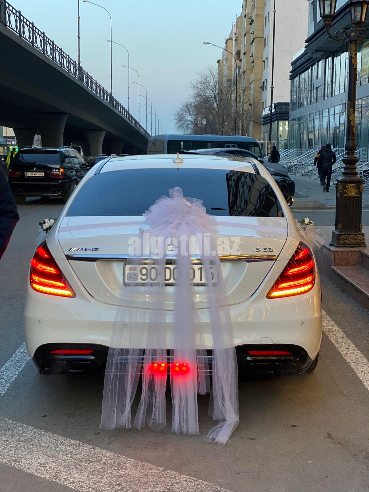 mercedes s class bey gelin toy masini sifarisi