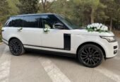 range rover bey gelin toy masini sifarisi