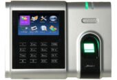İş vaxtı və davamiyyətə nəzarət üçün biometrik terminal