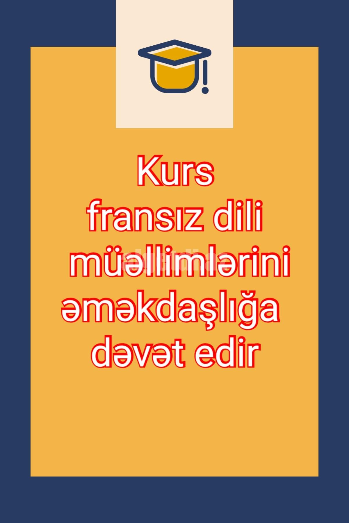 Fransız dili müəllimi