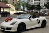 porsche boxster bey gelin toy masini sifarisi