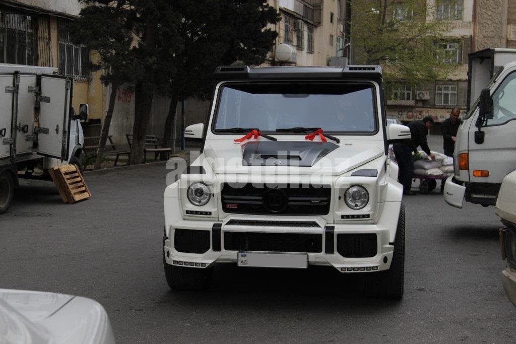 mercedes galik g klass bey gelin toy masini sifarisi