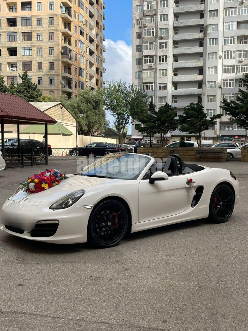 porsche boxster bey gelin toy masini sifarisi