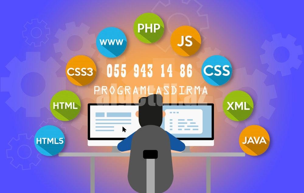 Developer Back end Front end Full stack dərsləri