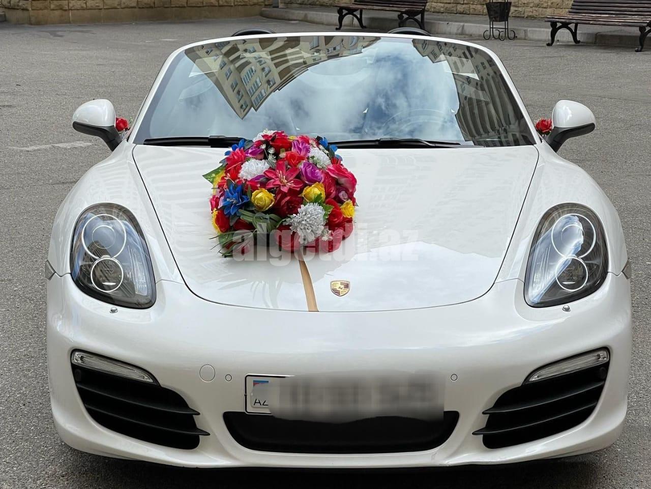 porsche boxster bey gelin toy masini sifarisi