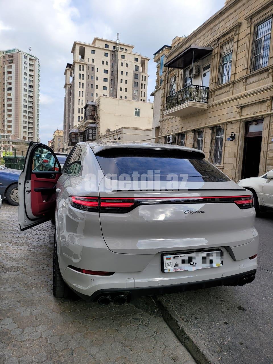 porsche cayenne coupe satilir