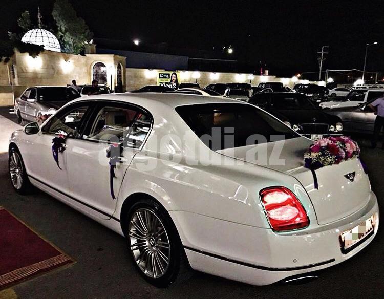 bentley bey gelin toy masini sifarisi