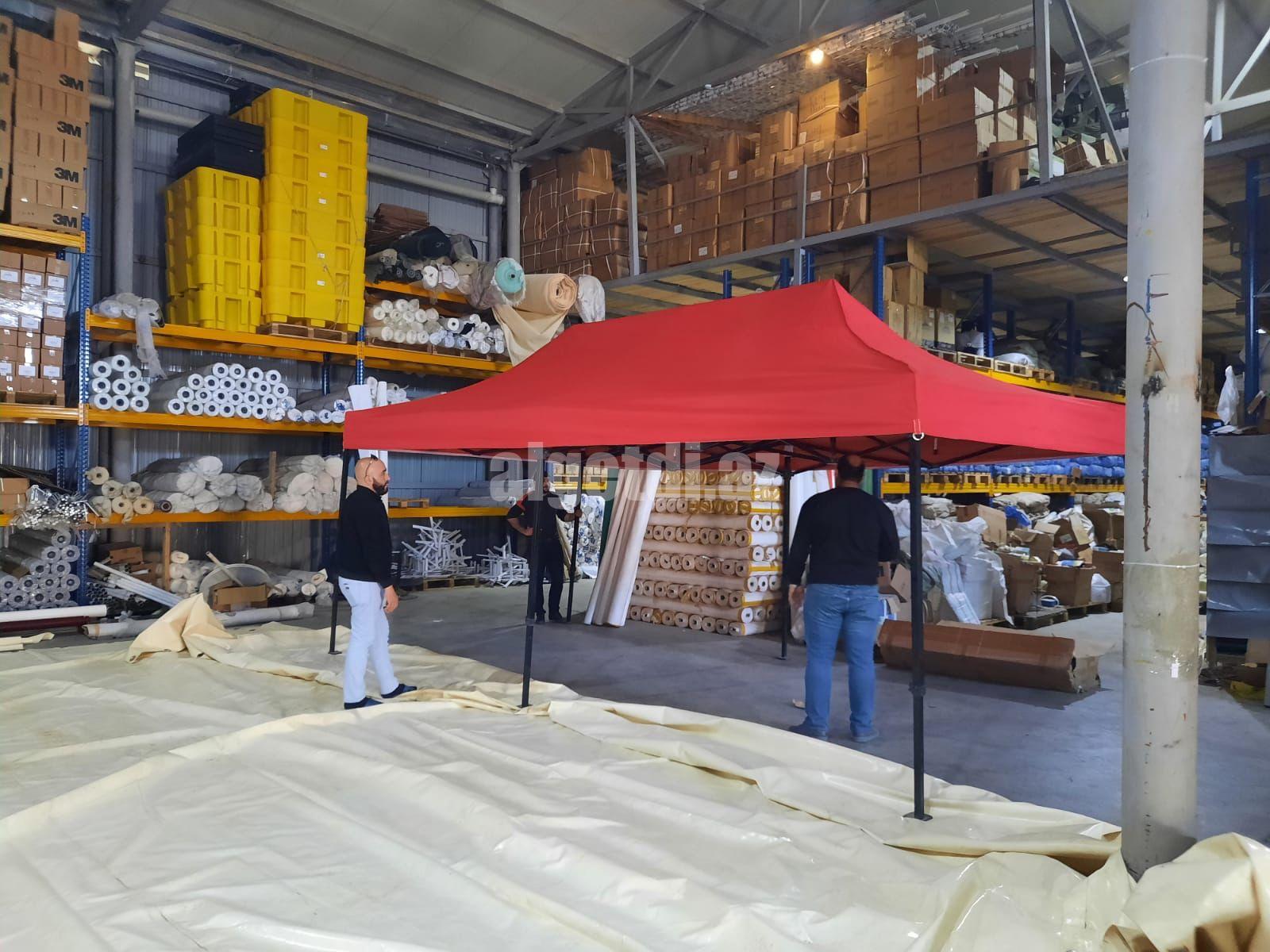 yığıla bilən çadır