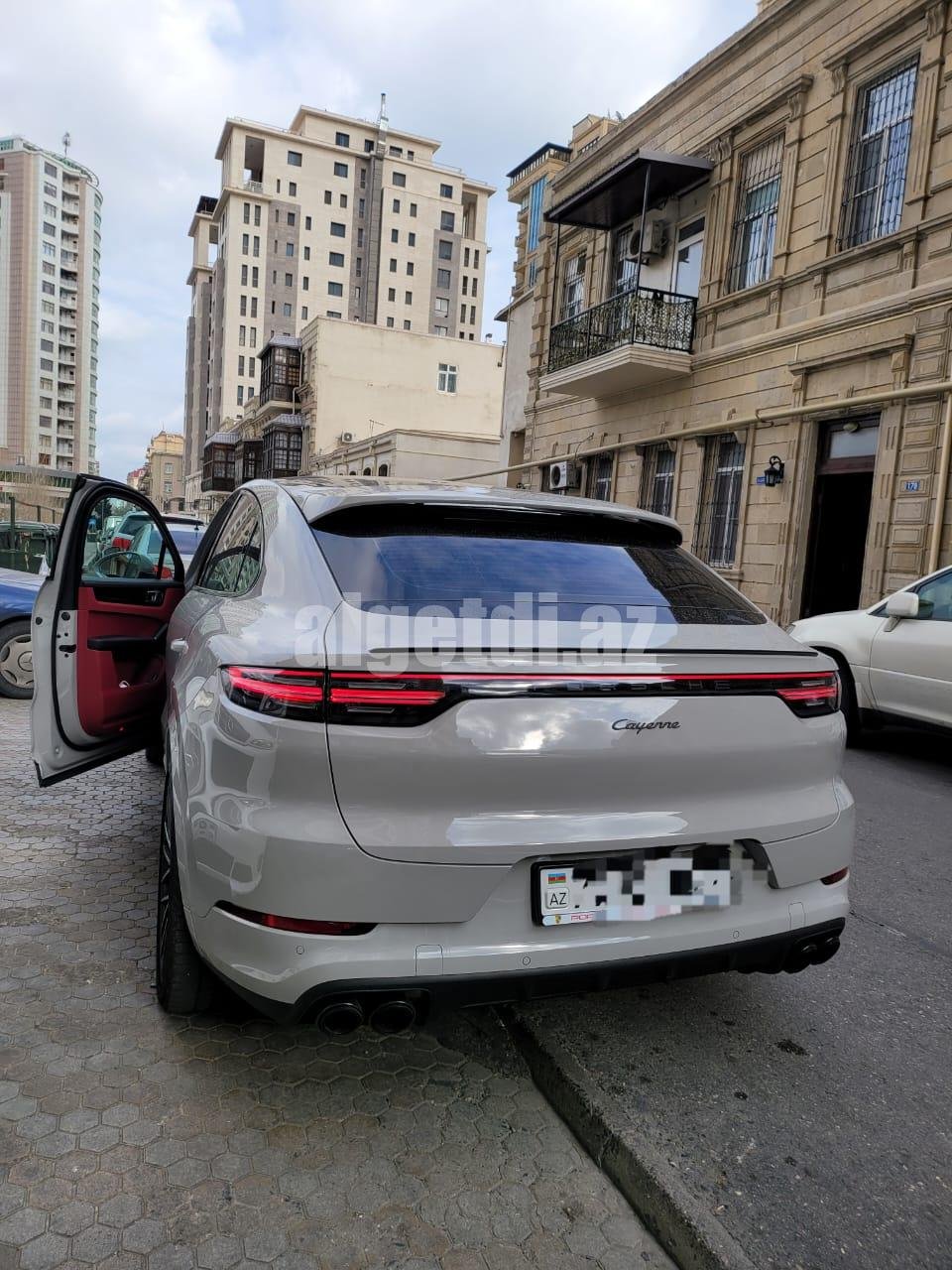 porsche cayenne coupe satilir