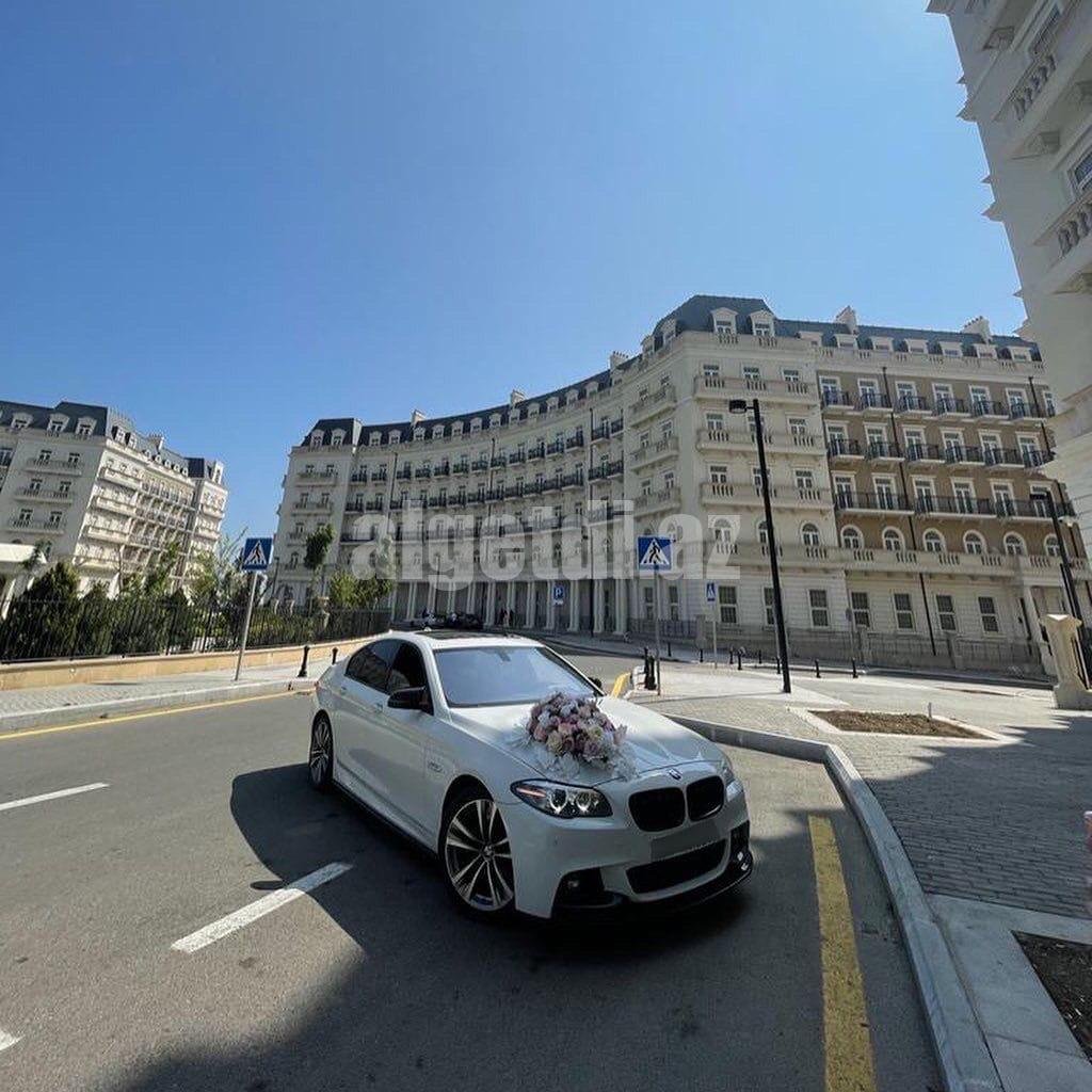 bmw 5 ci seriya bey gelin toy masini sifarisi