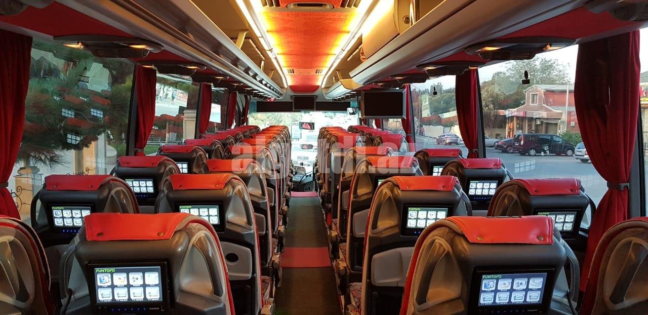 mercedes travego vip avtobus sifarisi