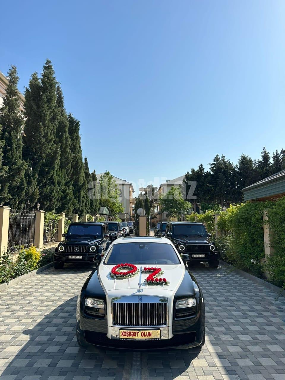 rolls royce bey gelin toy masini sifarisi