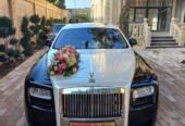 rolls royce bey gelin toy masini sifarisi
