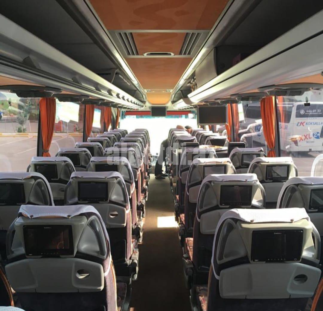mercedes travego vip avtobus sifarisi