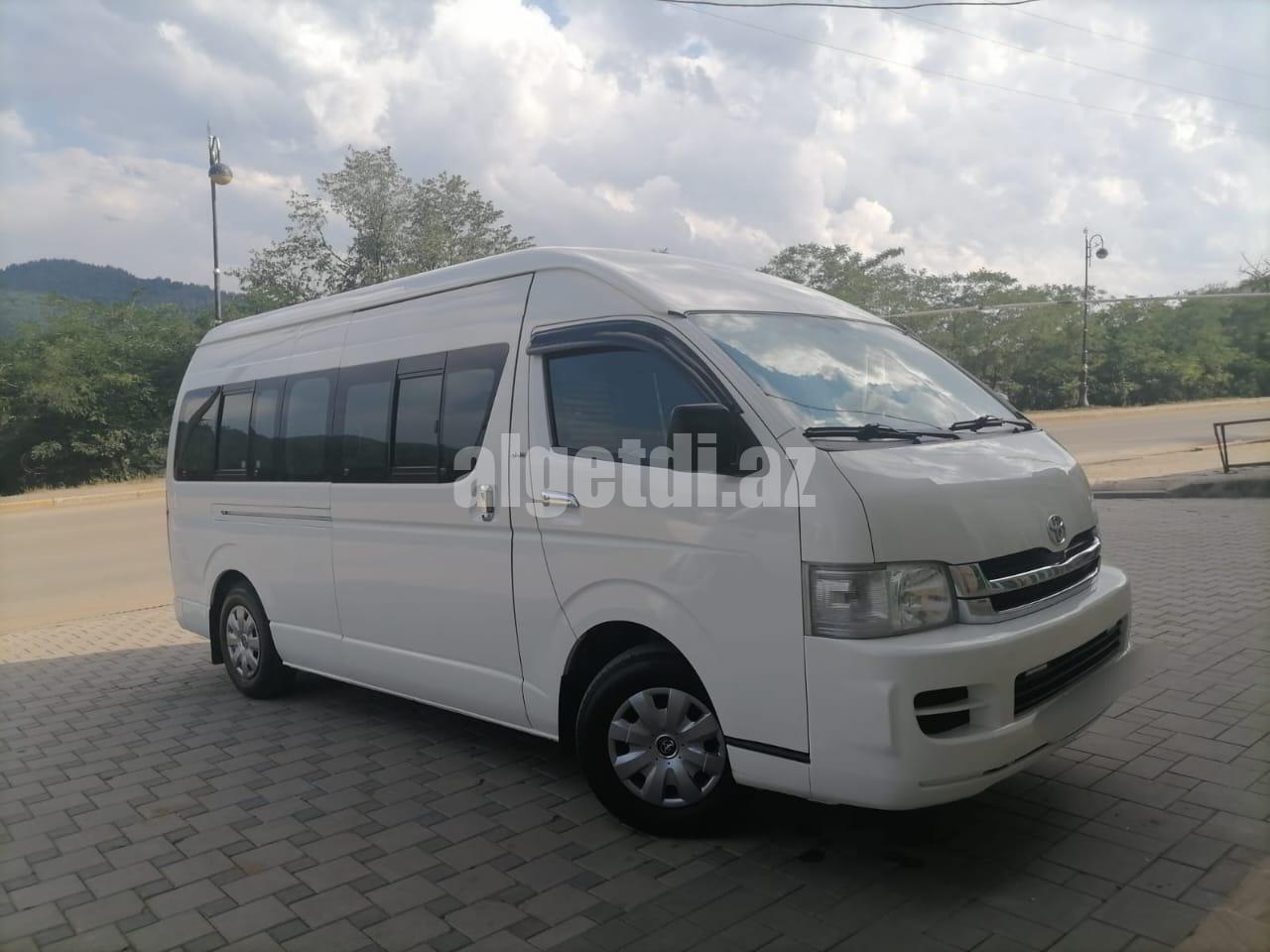 toyota hi ace avtobus sifarisi